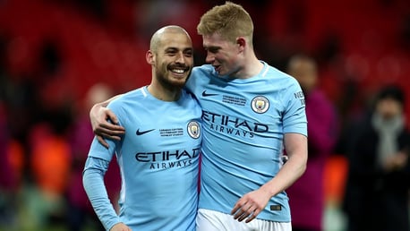 NOMINATED: Along with John Stones, David Silva and KDB are on the UEFA TOY long list