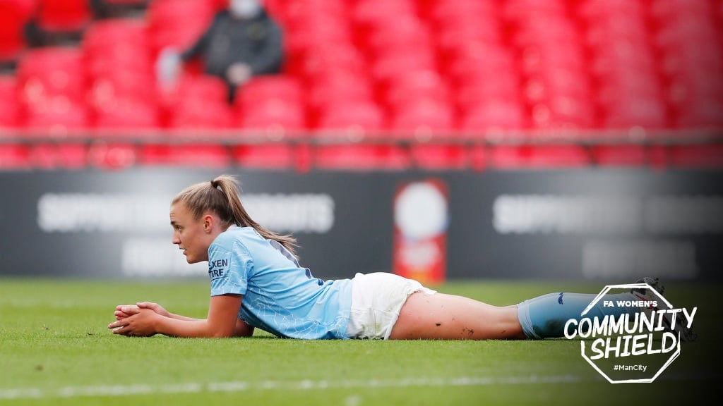 SLENDER DEFEAT: City lost out to Chelsea in the Community Shield at Wembley.