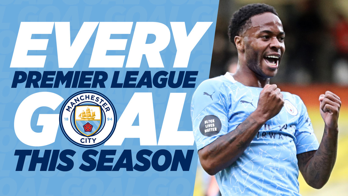 Assista a todos os gols do City na Premier League 2019/2020
