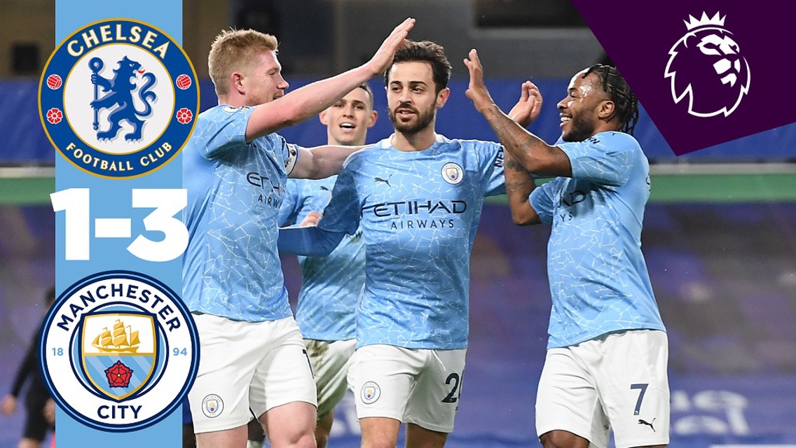 Chelsea 1-3 City: en bref... 