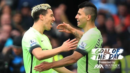 Goal of the Day: Sergio Aguero v Chelsea