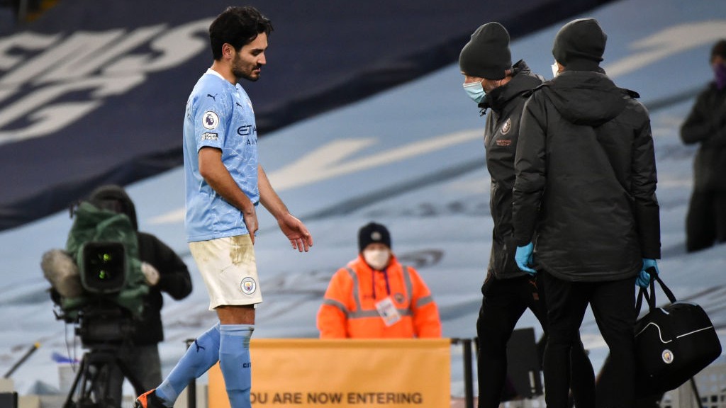 Guardiola provides latest news on potential Gundogan injury