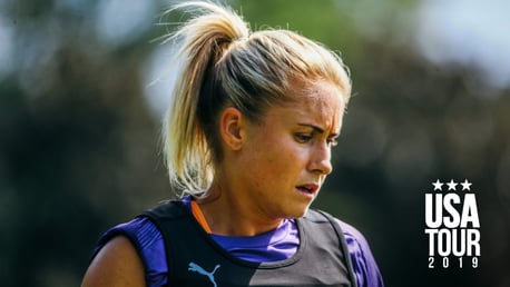 CAPTAIN'S CALL: Steph Houghton believes City's defeat to the North Carolina Courage will prove a useful experience