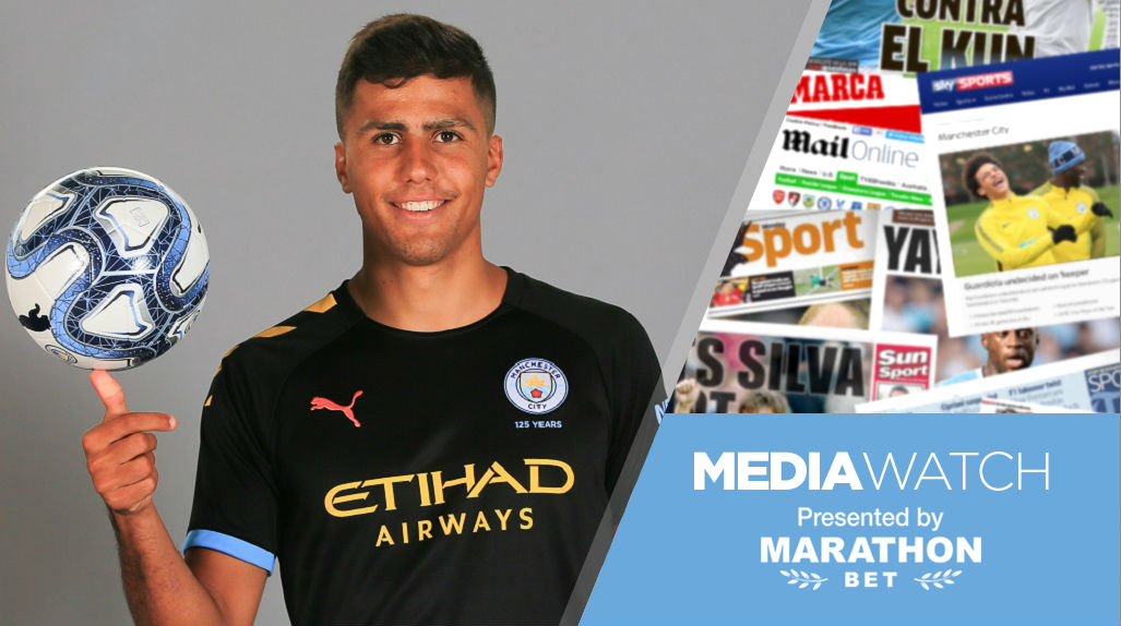 Media: ‘Rodri stats will have City fans drooling’ 