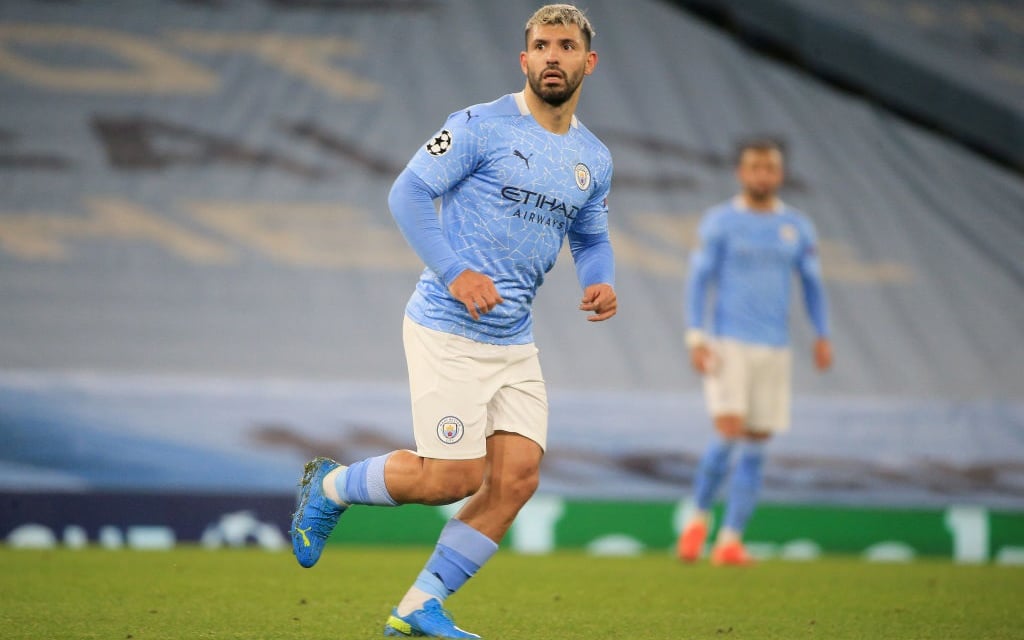 Aguero marks return in style as City cruise home