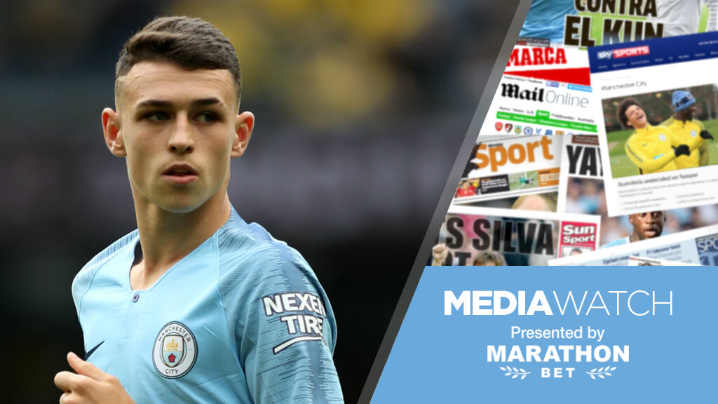 PHIL OF THE FUTURE: Phil Foden has been tipped once again for greatness...