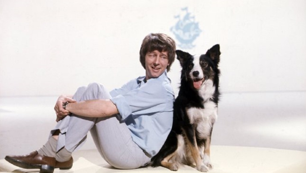 TV LEGENDS : Blue Peter presenters John Noakes and Shep