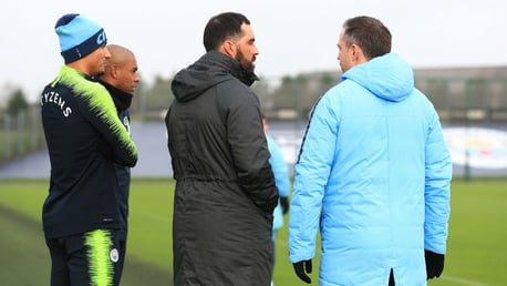 Training: Shooting practice and Bravo says hello!