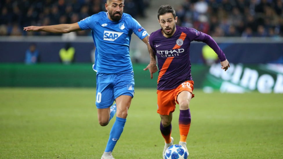 FRESH LEGS : Substitute Bernardo Silva looks to make an instant impact