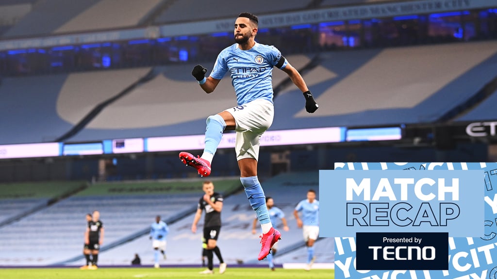 Match Recap: City 5-0 Burnley