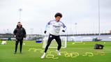 BEST FOOT FORWARD: Leroy Sane on the road to recovery at the CFA