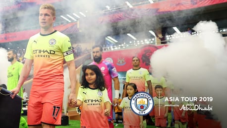 BRIGHT START: City donned their new third kit