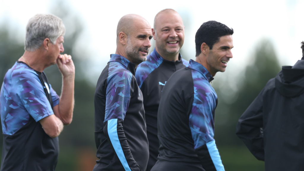 MANAGER'S NOTES: Pep Guardiola has described setting trophy targets as “ridiculous” and says his only focus is on improving his players’ performance level. 