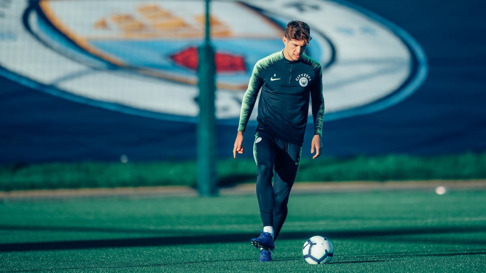 BACK FROM INTERNATIONAL DUTY : John Stones.