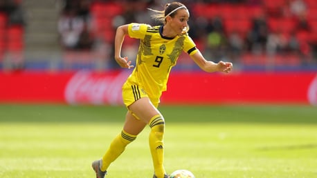 GOAL SCORER: Kosavare Asllani was on target for Sweden in their World Cup opener.