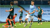 ON THE MARK: Phil Foden in action for Manchester City against Burnley