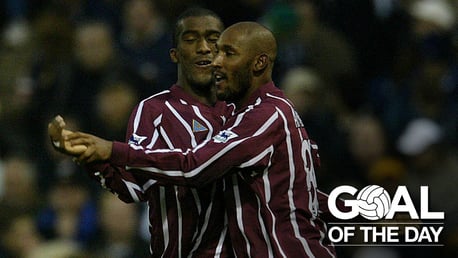 STAR SHOWING: Anelka was the difference maker against West Brom in 2002.