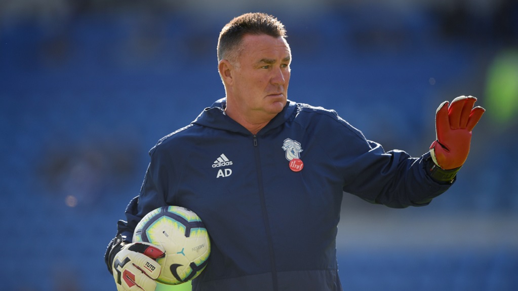ANDY DIBBLE : Now keeper coach at Cardiff City