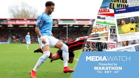 MEDIA: The press were left purring at City's performance at Bournemouth