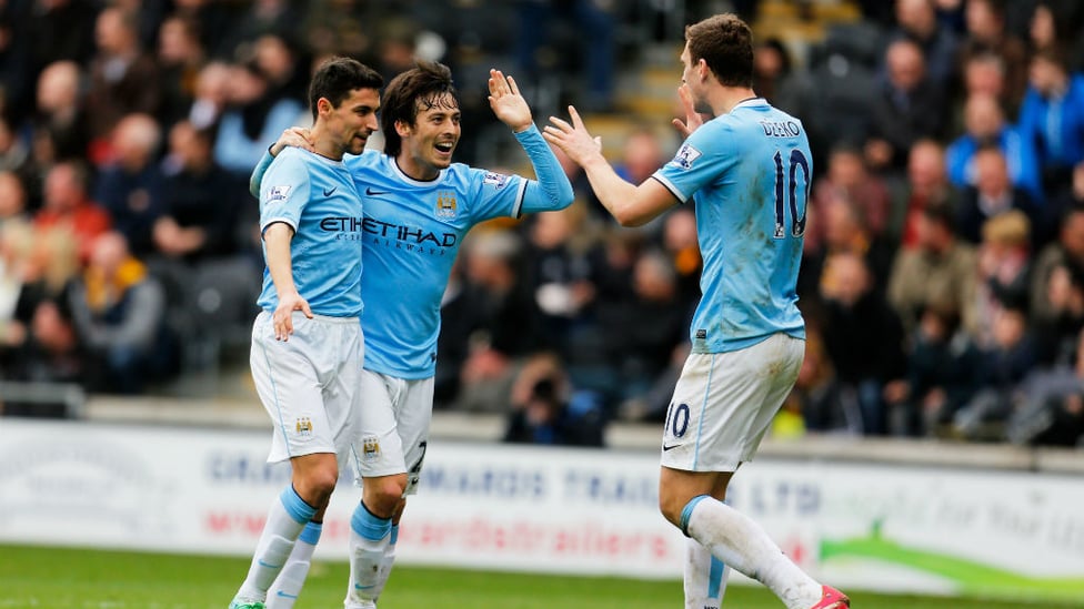 PLAYER OF THE MONTH : In March 2014, Silva's goal v Hull when City were down to 10 men is fondly remembered.