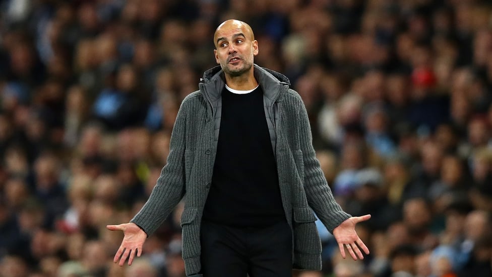 COME ON GUYS! Pep demands more