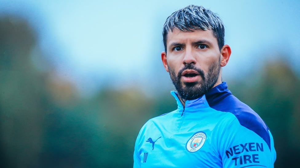 FOCUS TIME: Sergio Aguero is a study in concentration