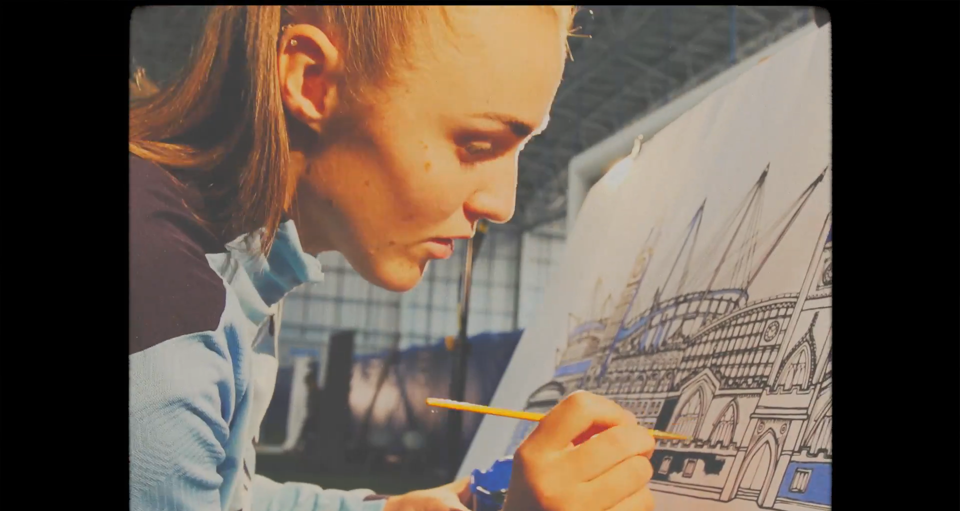 City paint Manchester Blue!