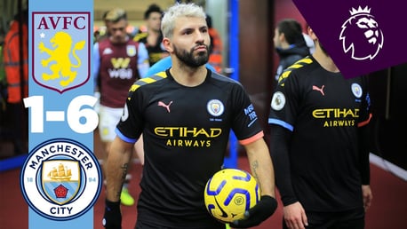 Aston Villa 1-6 Man City: Full match replay