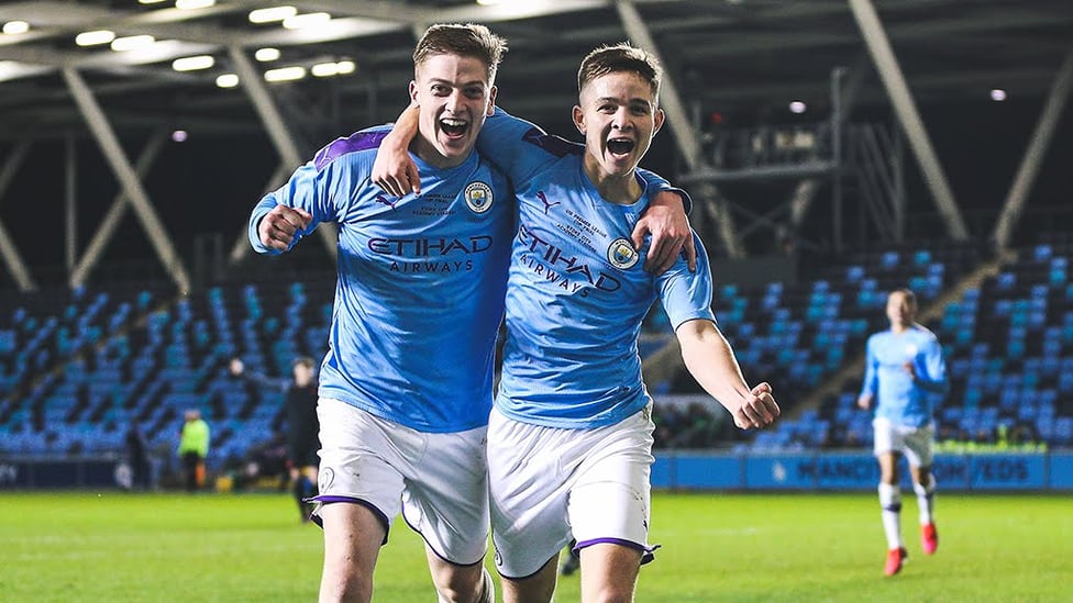 THIS IS HOW IT FEELS TO BE CITY : Sheer delight for Liam Delap and James McAtee!
