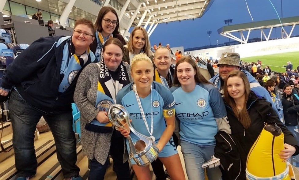 DAVE SHEEL : "'Why do I Support Manchester City Women?' has always been a very easy question to answer. I support them because I support Manchester City and to me, there is no difference, MCWFC OSC is my now football family - we laugh together, we cry together like any family. Congratulations and thank you  to the team for an amazing seven years of success on the pitch and to MCWFC OSC for the community we have all shaped off it. Here's to many years of both continuing."