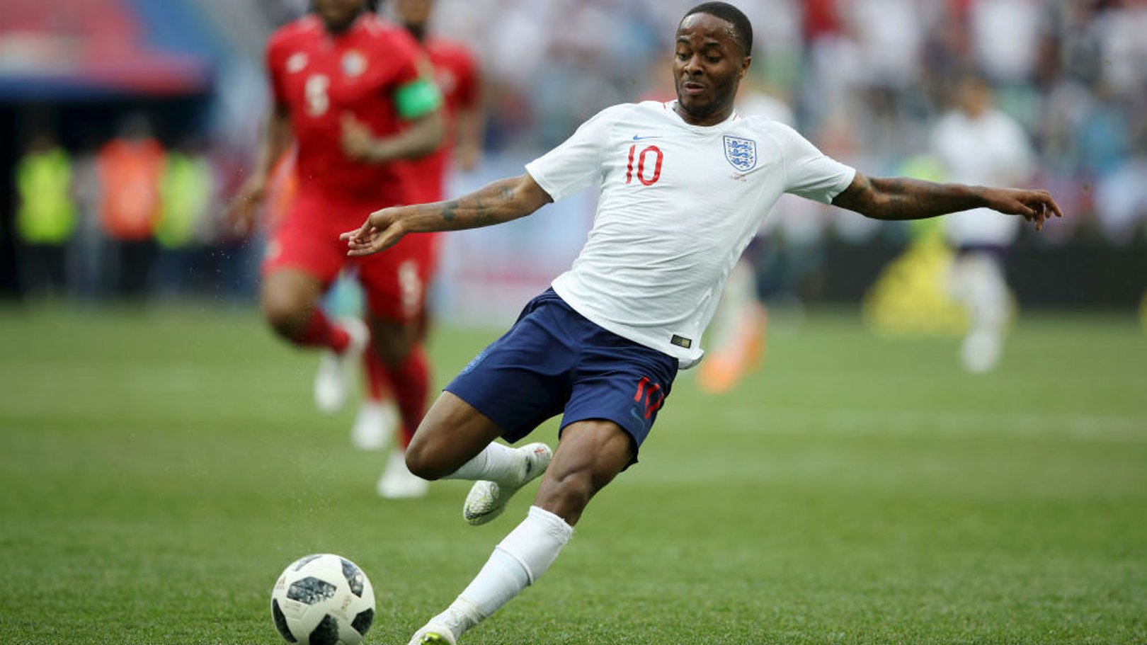 INTERNATIONAL ACTION: Sterling could feature for England on Friday night.