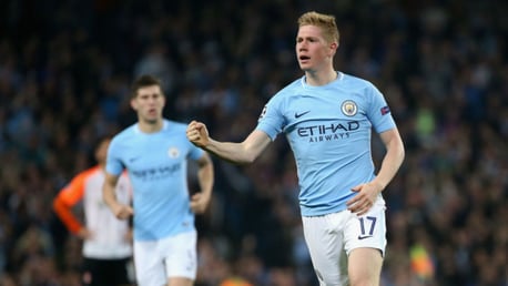 EURO STAR: Kevin De Bruyne can't contain his delight after his goal