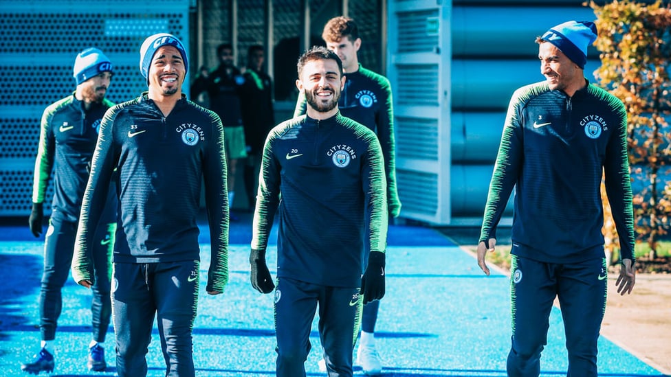 FRIDAY SMILES : Gabriel Jesus. Bernardo and Danilo.