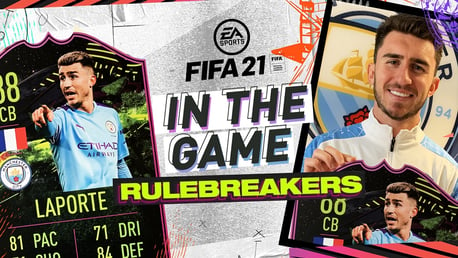 EA Sports In the Game: Aymeric Laporte is a rulebreaker!