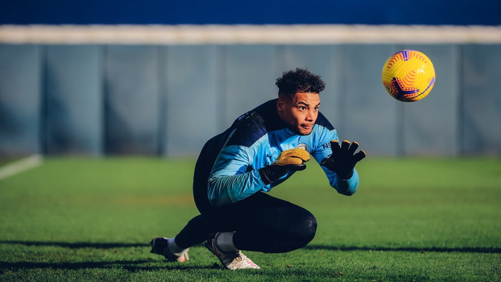 EYES ON THE PRIZE: Zack Steffen is a study in concentration