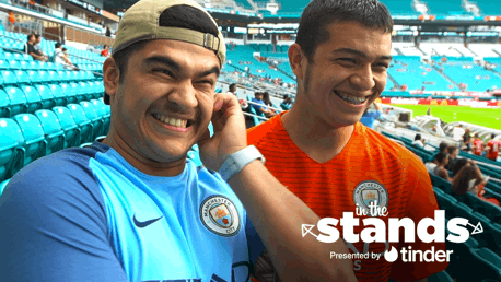 IN THE STANDS: Hard Rock Stadium.