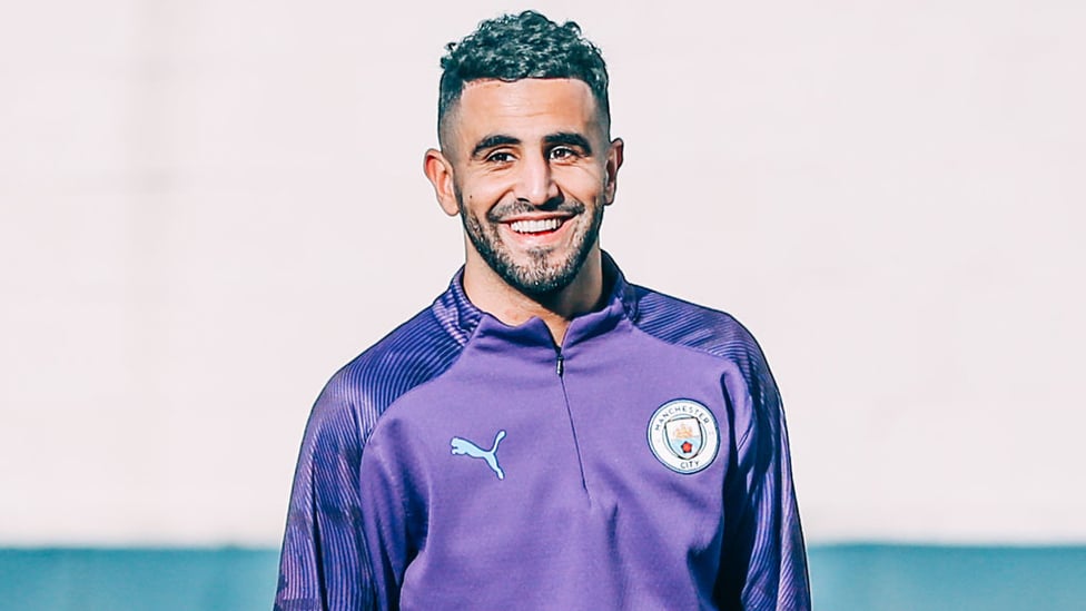 MAGNIFICENT MAHREZ : Wrap up warm, Riyad!