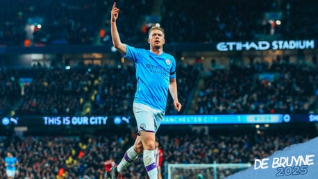 Kevin De Bruyne: City career in pictures