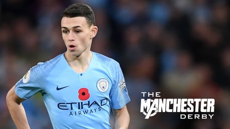 MANCHESTER BEE: Phil Foden produced an impressive cameo appearance in the 177th Manchester Derby...