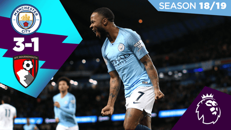 City 3-1 Bournemouth: Full match replay 2018/19
