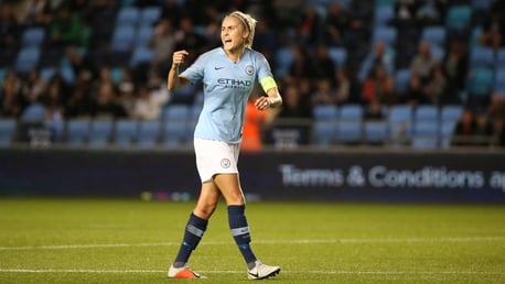 SKIPPER: Steph Houghton.