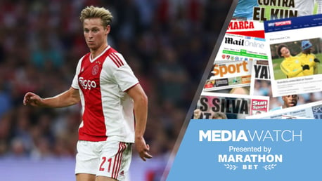 YOUNG TALENT: Ajax and Holland midfielder Frenkie De Jong