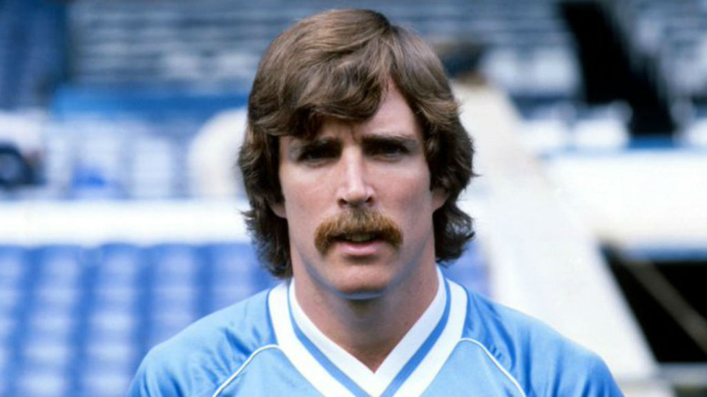 TRUE BLUE: Paul Power during his City playing days