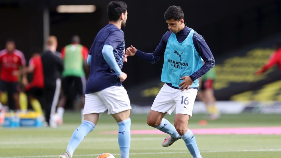 ROD-READY : Our defensive midfielder steps up the intensity as final preparations begin.