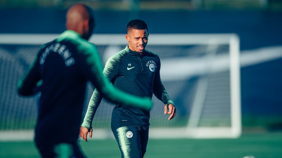 BRAZILIAN STAR : Gabriel Jesus returns to Manchester.