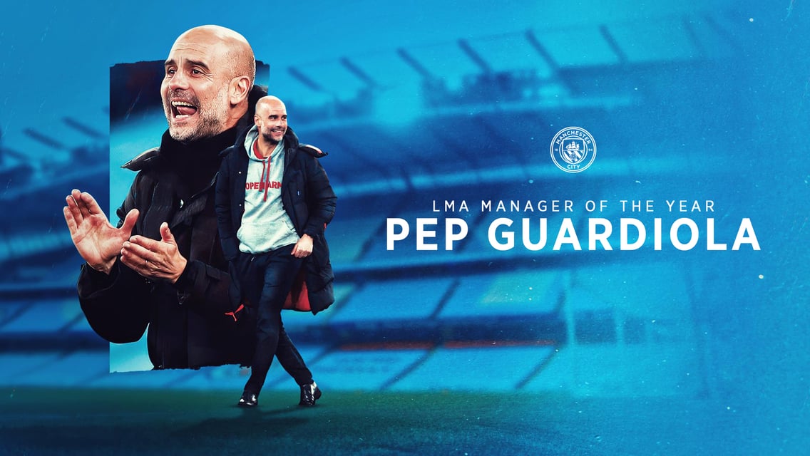 Guardiola wins LMA Manager of the Year award