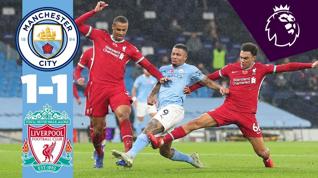 City 1-1 Liverpool: Extended highlights