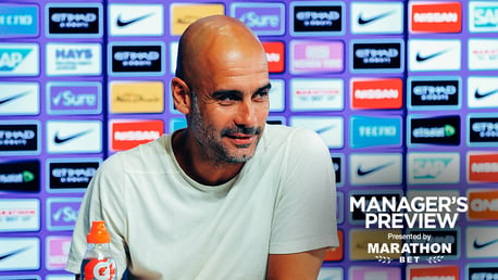 PRESS CONFERENCE: Pep Guardiola addresses the media ahead of the game