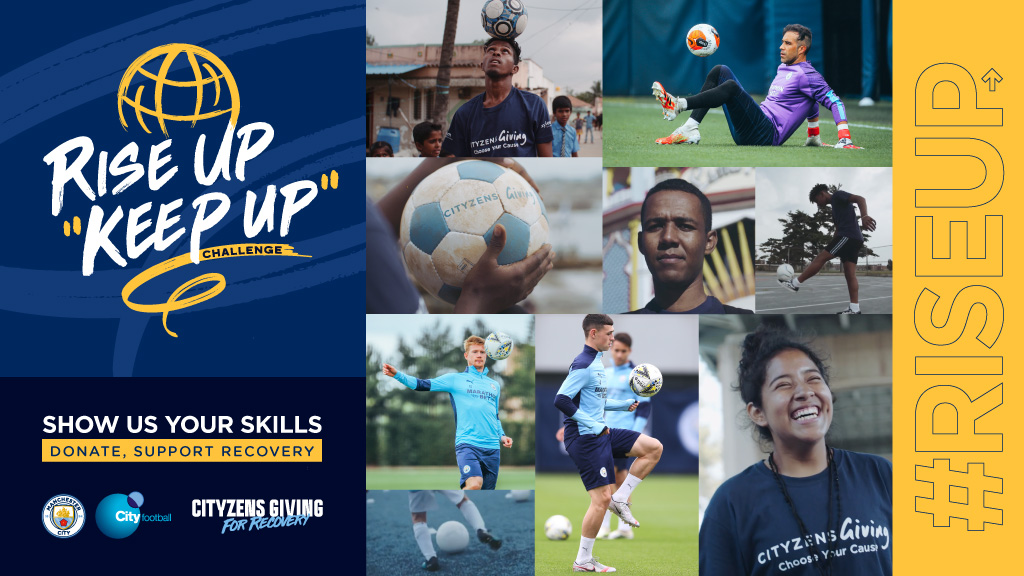 Rise Up, Keep Up Challenge: Show us your skills