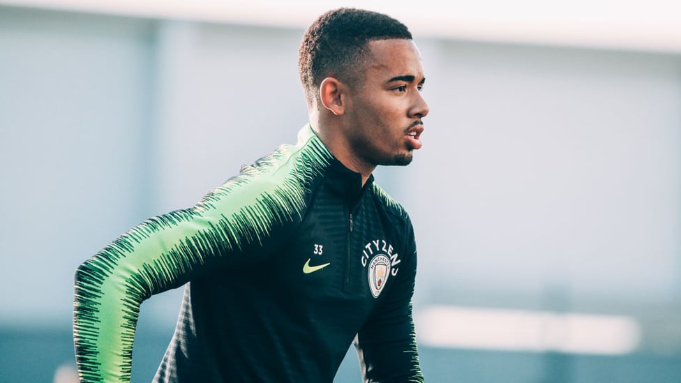 FOCUSED : Gabriel Jesus will look to return to scoring ways